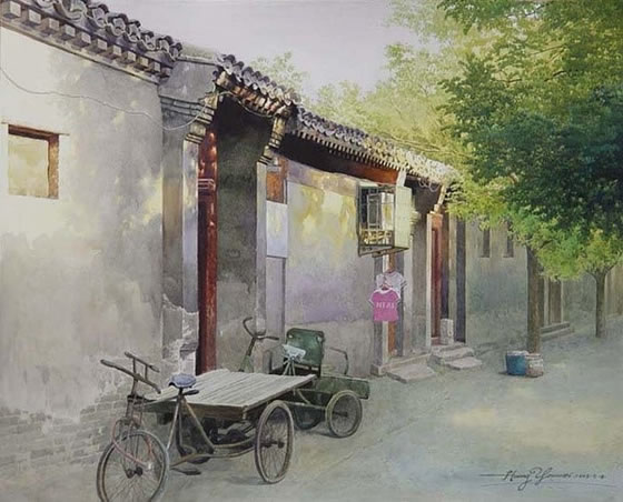 老北京图画