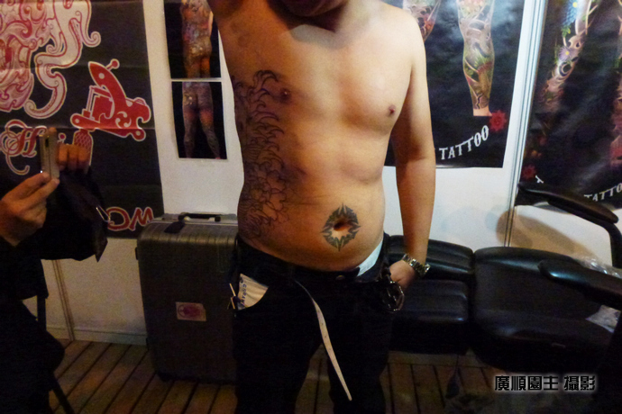 北京纹身艺术节实拍照片