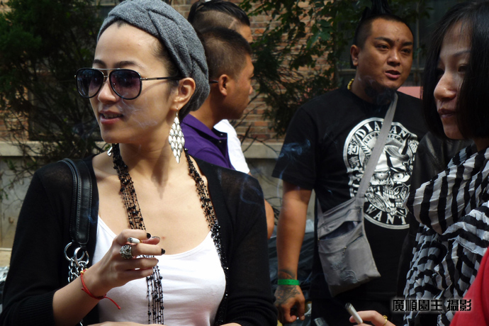 北京纹身艺术节实拍照片