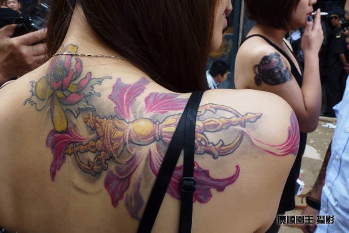 北京纹身艺术节实拍照片