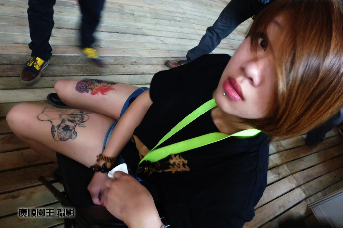 北京纹身艺术节实拍照片