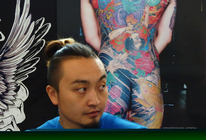 北京纹身艺术节实拍照片