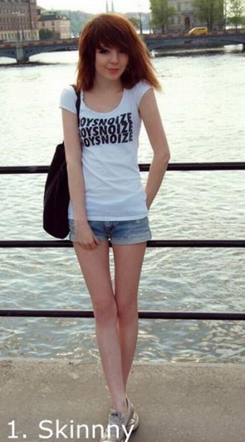 外国MM真人照片演示女人身材的21种风采